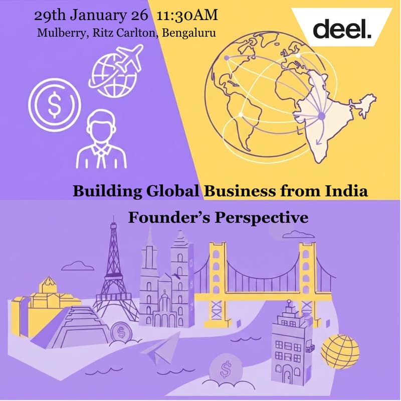 Cover Image for Building Global Businesses from India: Founder Perspective