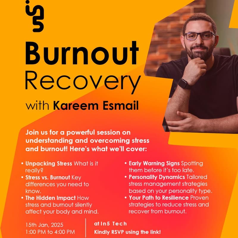 Cover Image for Burnout Recover with Kareem Esmail
