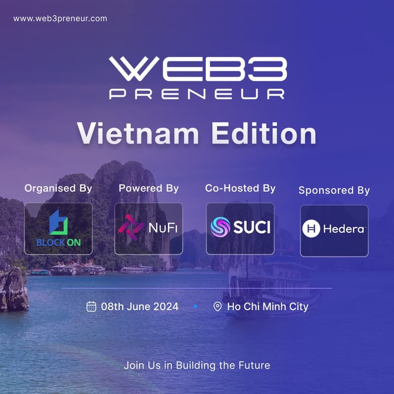 Cover Image for Web3preneur Vietnam Edition (Networking Event & Dinner)