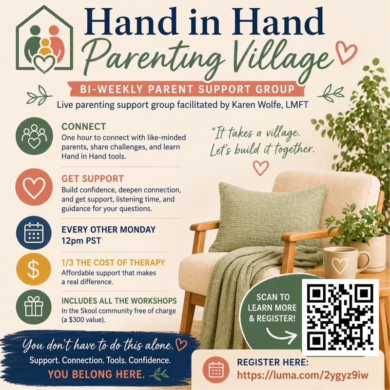 Cover Image for Hand in Hand Village Parent Support Group