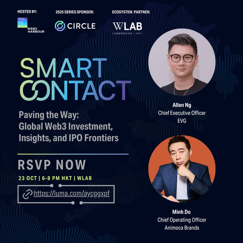 Cover Image for Web3 Harbour's SMART CONTACT: Paving the Way: Global Web3 Investment, Insights, and IPO Frontiers