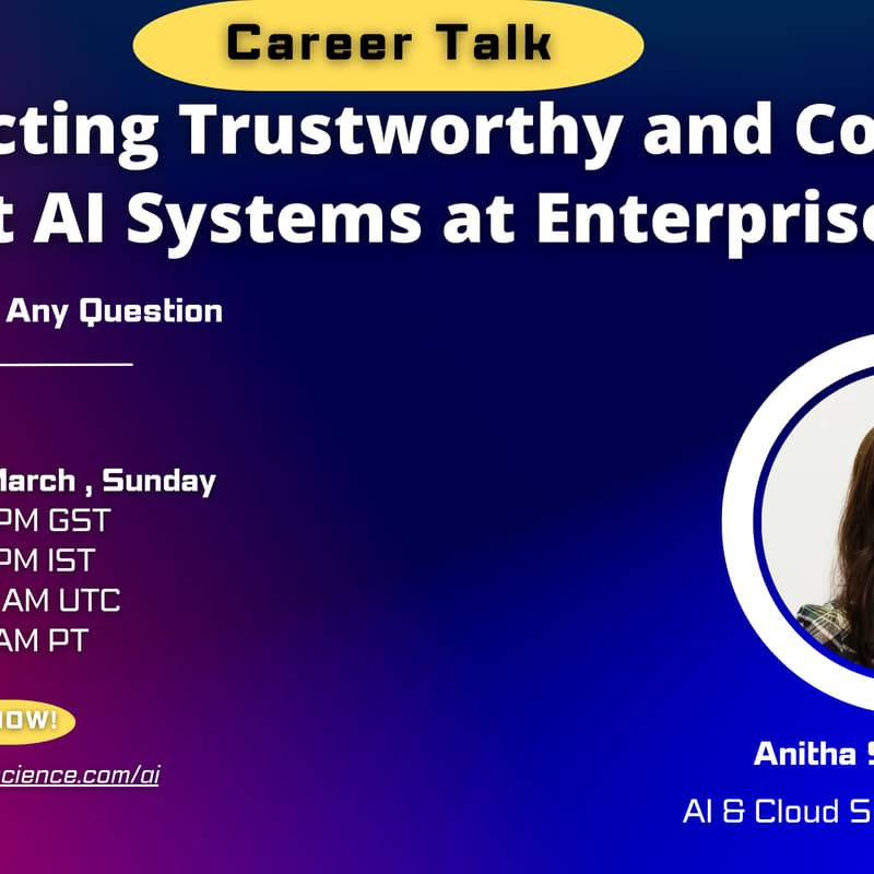 Cover Image for Architecting Trustworthy and Cost-Efficient AI Systems at Enterprise Scale.