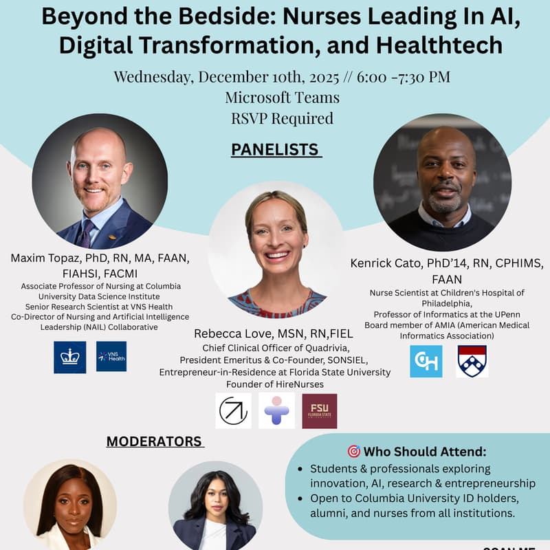 Cover Image for Beyond the Bedside: Nurses Leading In AI, Digital Transformation, and Healthtech