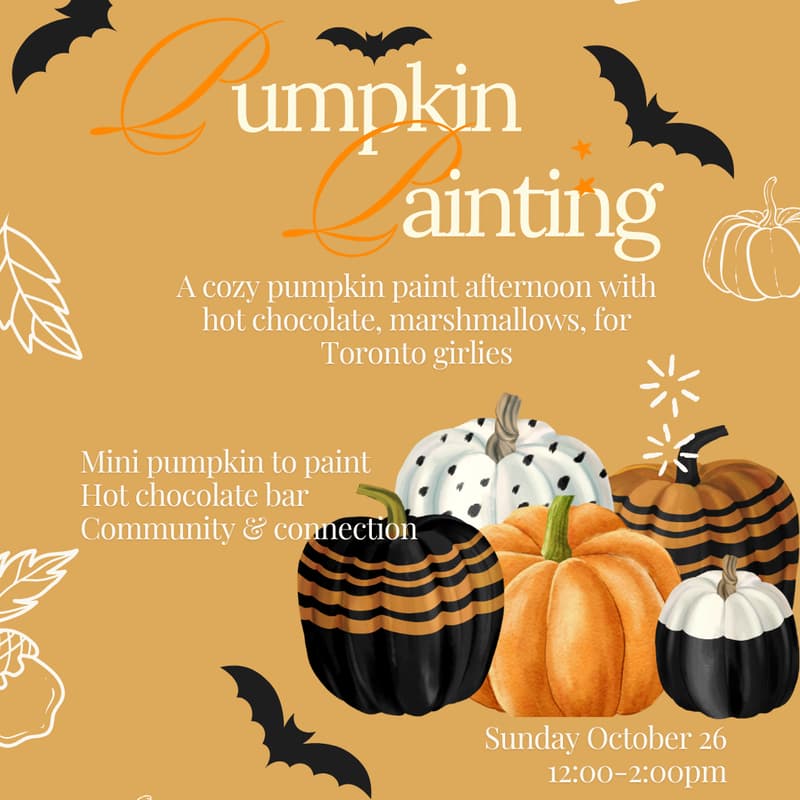 Cover Image for Pumpkin Painting & Hot Chocolate