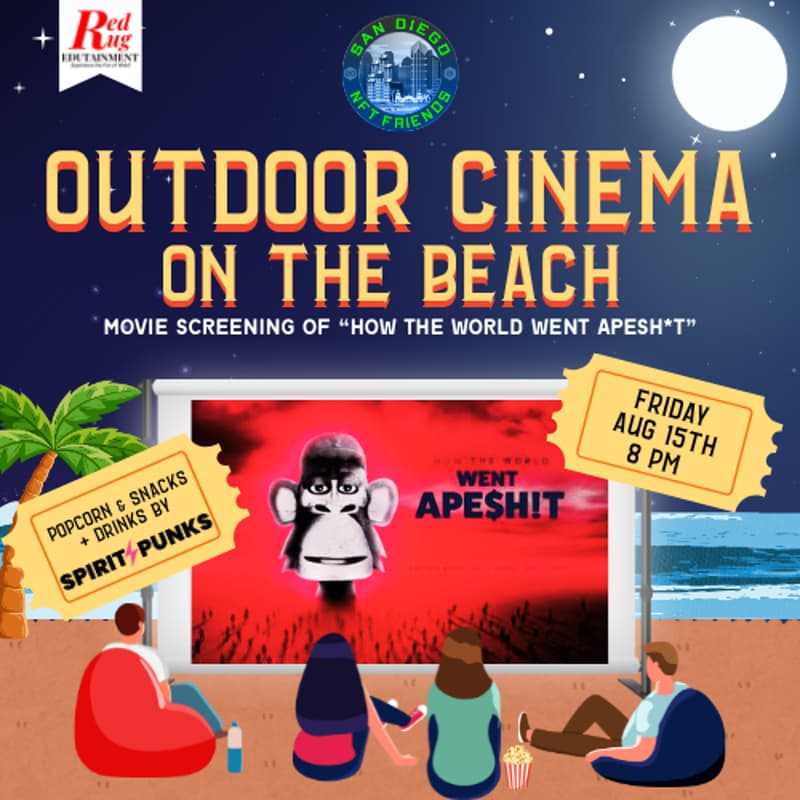 Cover Image for Cinema on the Sand: “How the World Went Apesh*t” Beach Screening