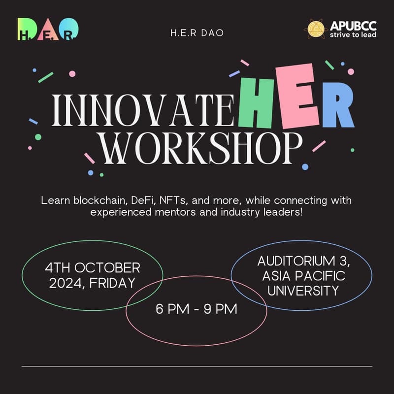 Cover Image for H.E.R DAO InnovateHER workshop