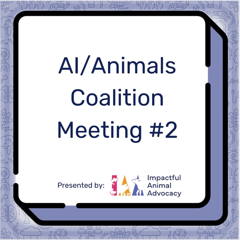 Cover Image for AI/Animals Coalition