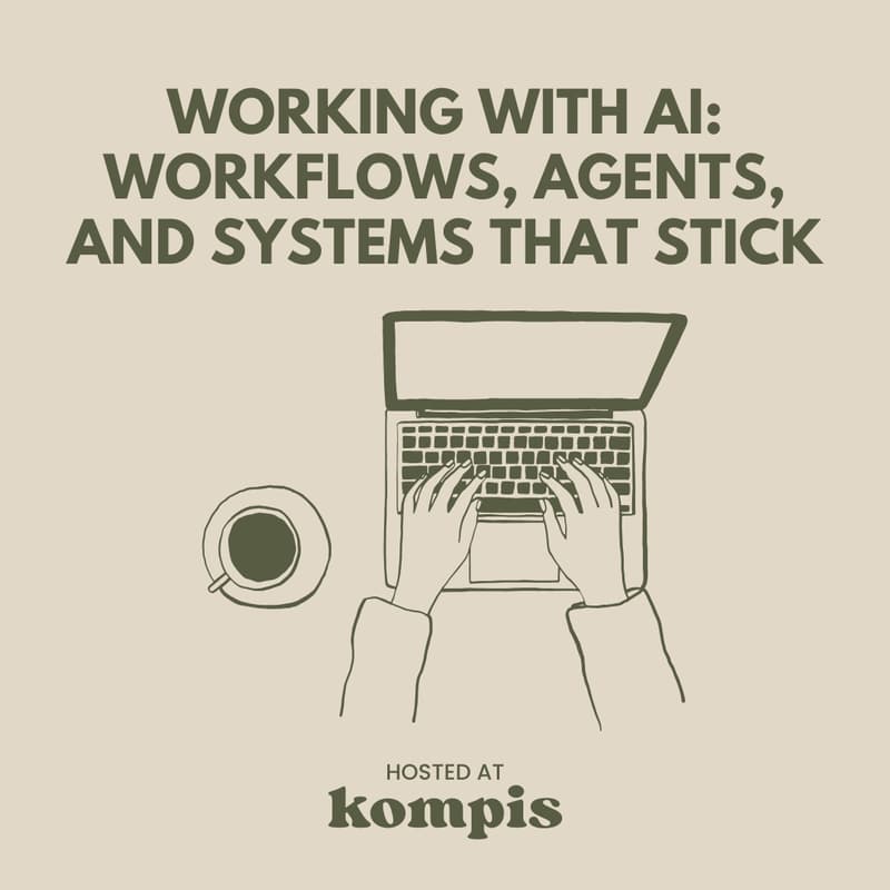 Cover Image for Working with AI: Workflows, agents, and systems that stick