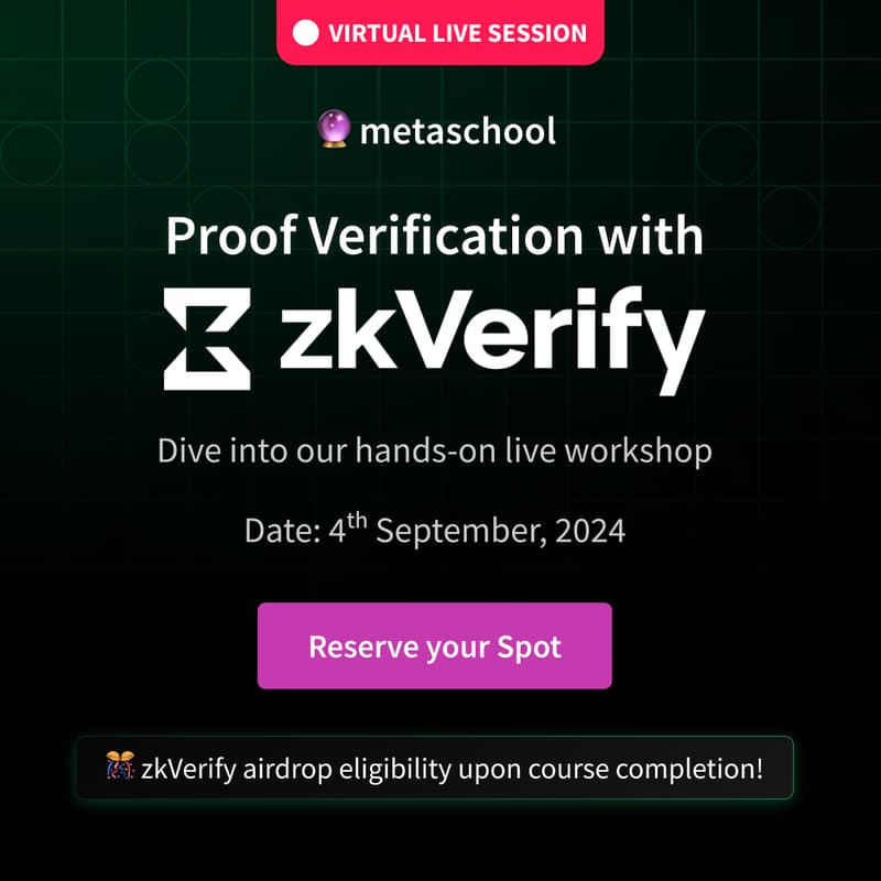 Cover Image for Proof Verification with zkVerify