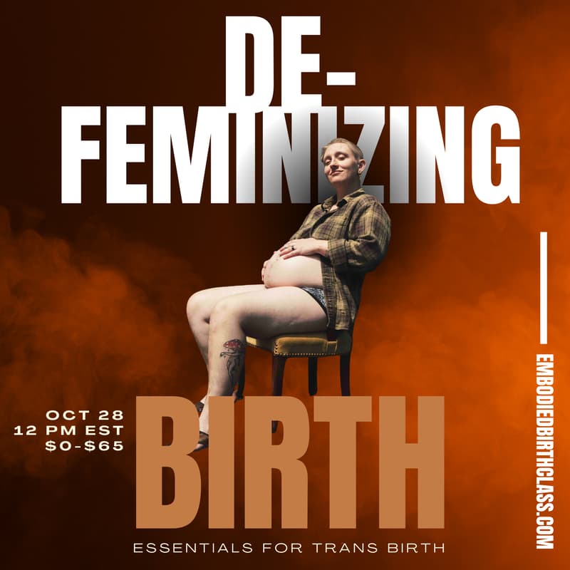 Cover Image for De-Feminizing Birth