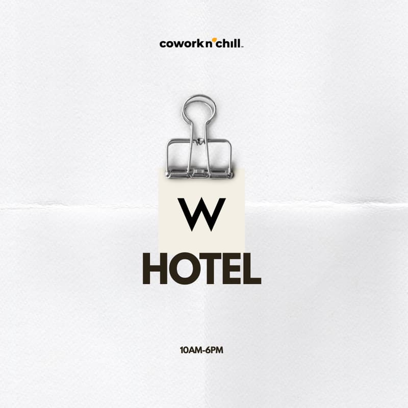 Cover Image for Cowork at W Hotel