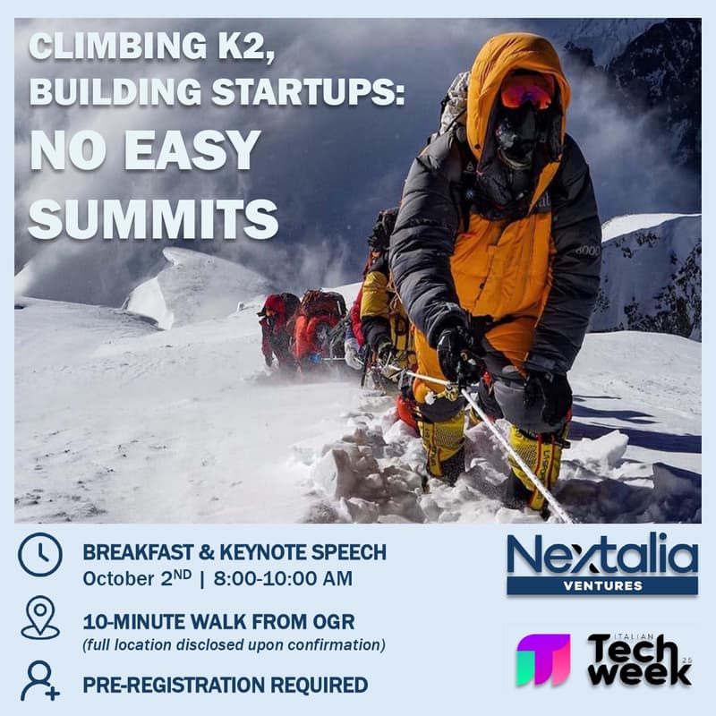 Cover Image for Climbing K2, building startups: no easy summits