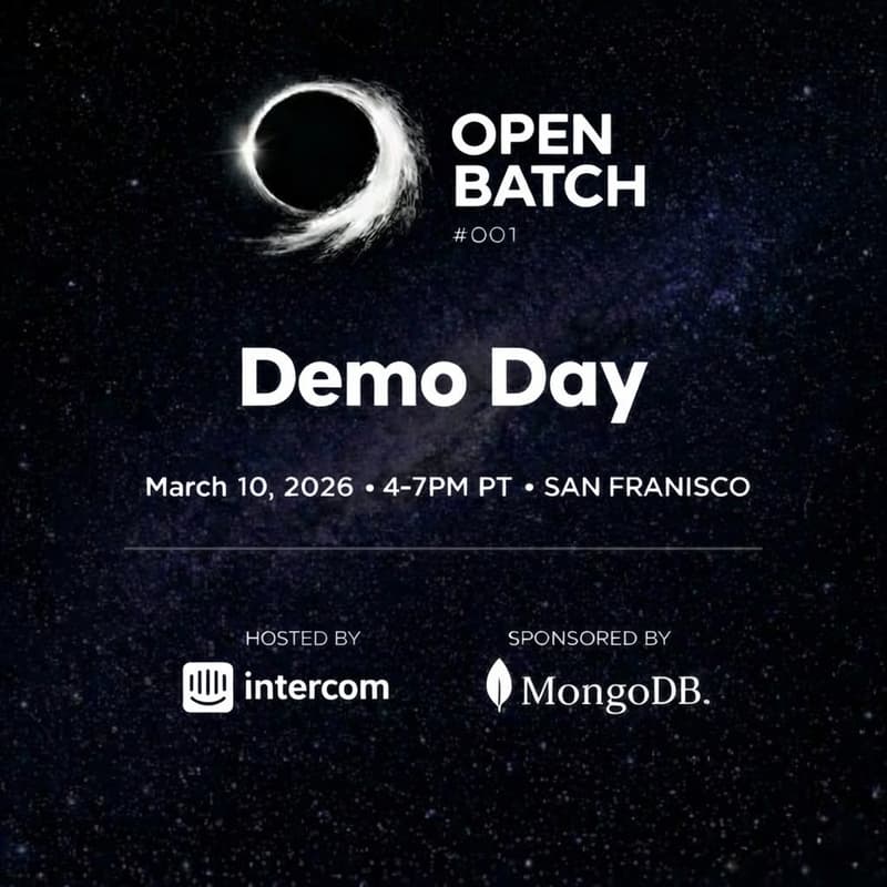 Cover Image for Open Batch 001  — Demo Day
