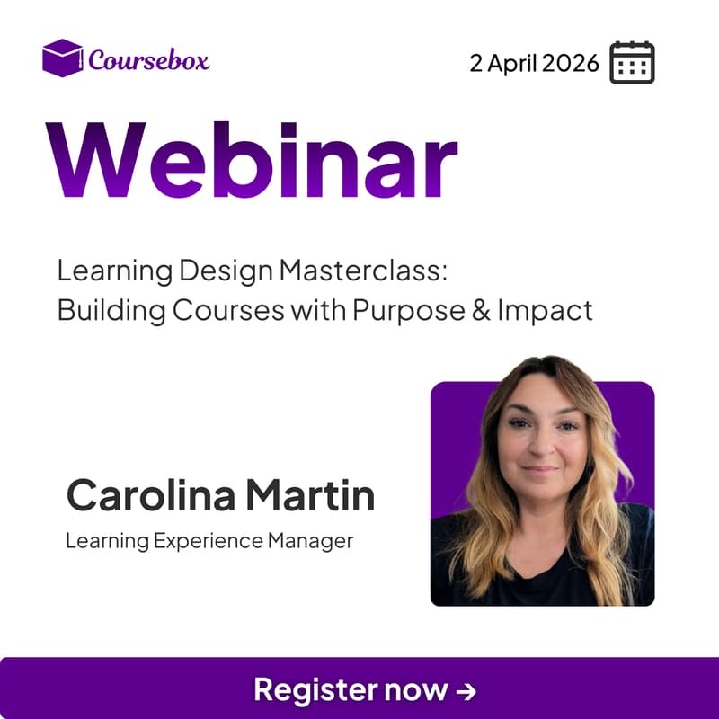 Cover Image for Learning Design Masterclass: Building Courses with Purpose and Impact