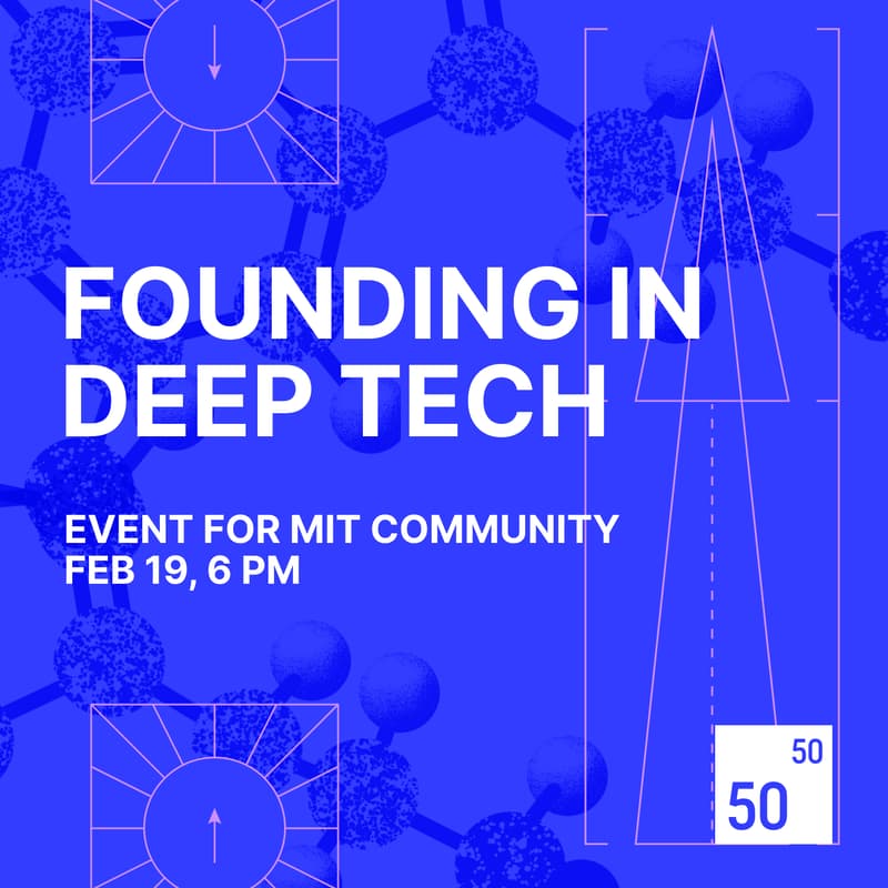 Cover Image for Founding in Deep-Tech by Fifty Years