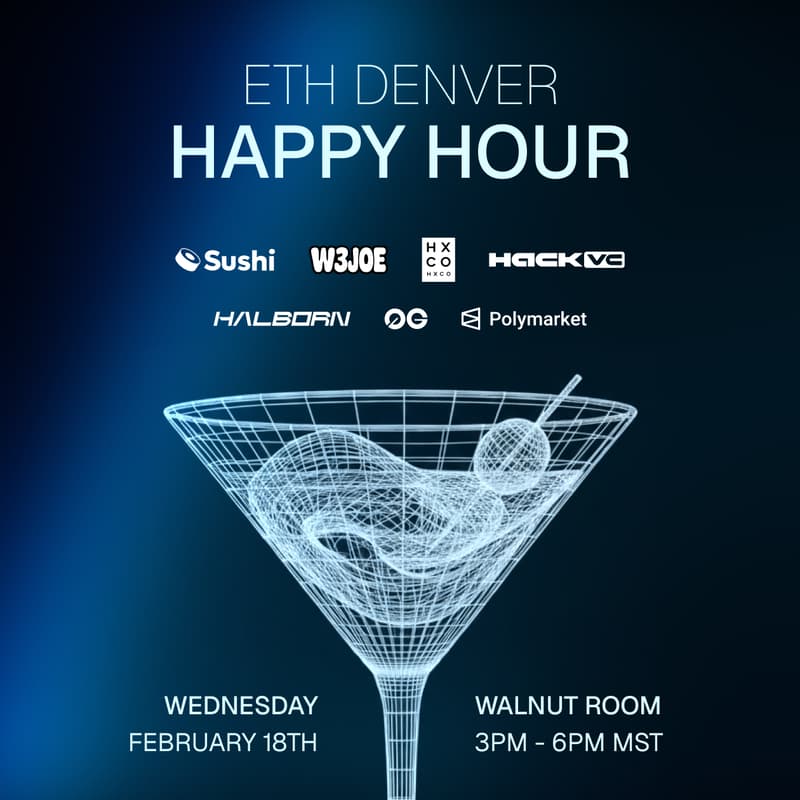 Cover Image for ETH Denver Happy Hour Drinks at Walnut Room with Tectonic and Hack VC