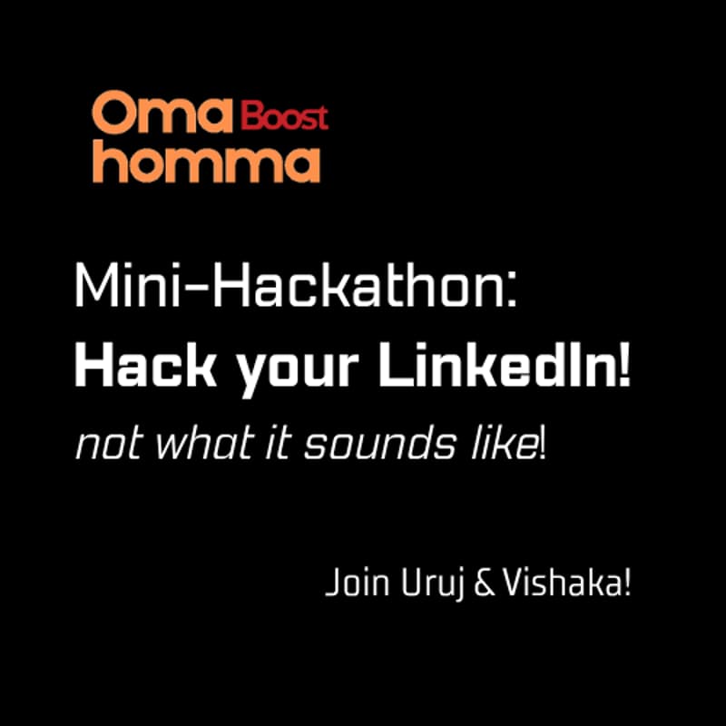 Cover Image for Mini-Hackathon: Hack your LinkedIn!