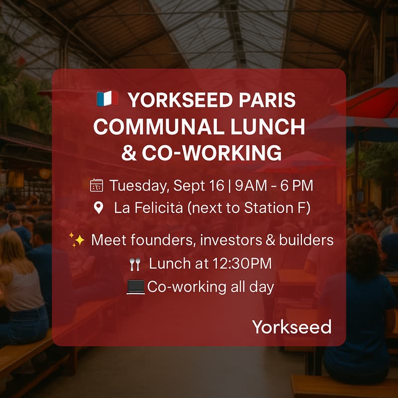 Cover Image for Yorkseed La Felicita Co-Working and Communal Lunch