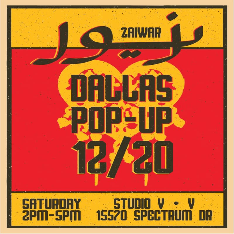 Cover Image for ZAIWAR DALLAS POP-UP