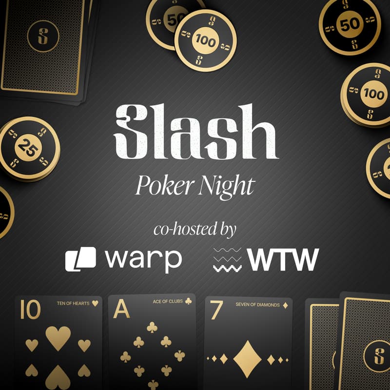 Cover Image for Slash (YC S21) x Warp Waterloo Poker Night