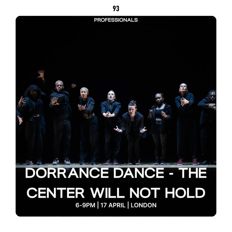 Cover Image for Sadler's Wells Theatre: The Center Will Not Hold