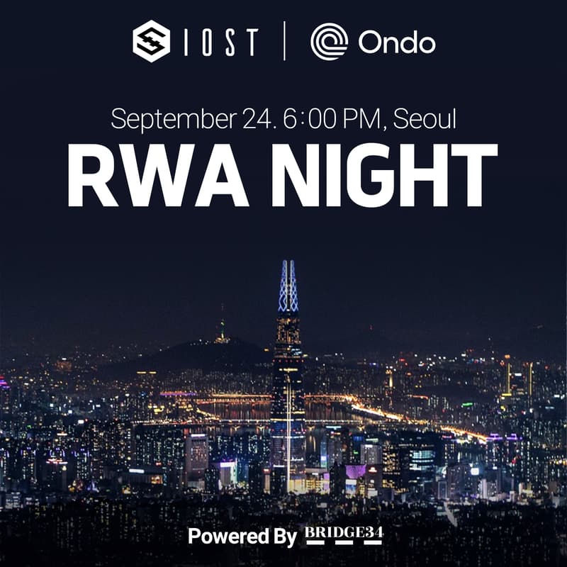 Cover Image for IOST x Ondo : RWA Night
