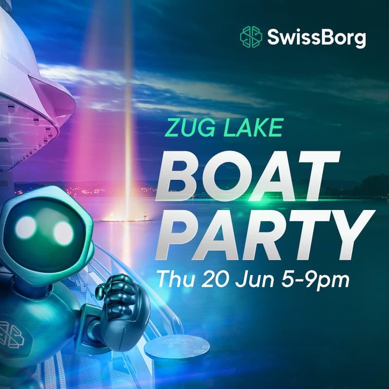 Cover Image for SwissBorg Zug Boat Party