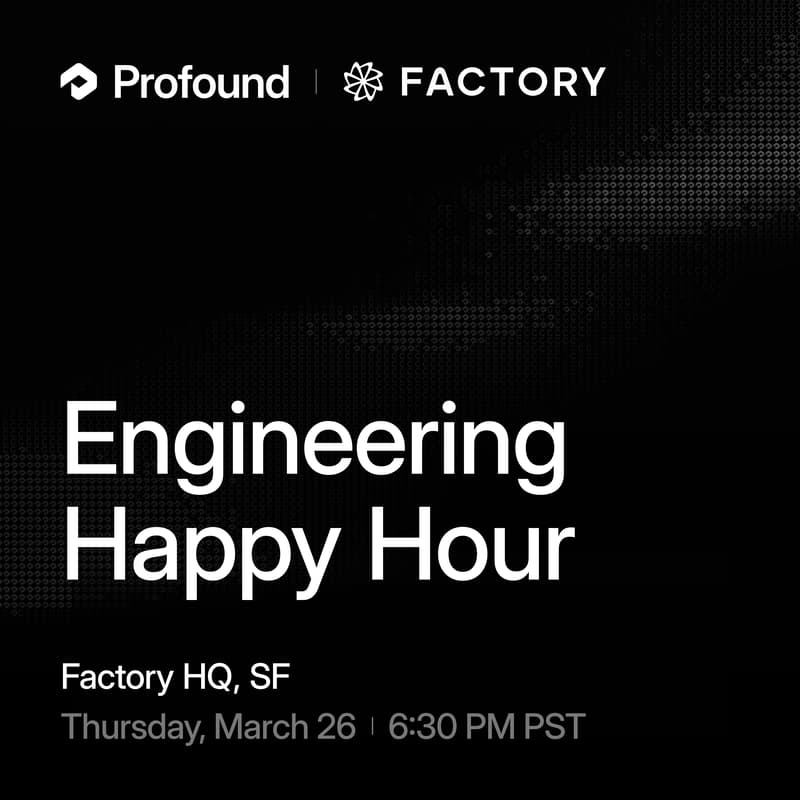 Cover Image for Factory x Profound Engineering Happy Hour