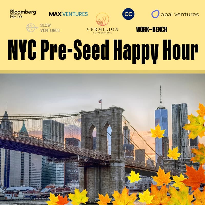 Cover Image for NYC Pre-Seed Happy Hour