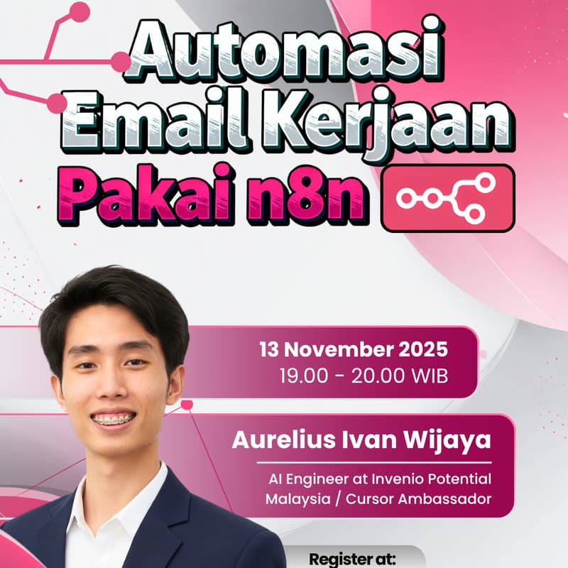Cover Image for MULAI: Automasi Email Kerjaan Pakai n8n