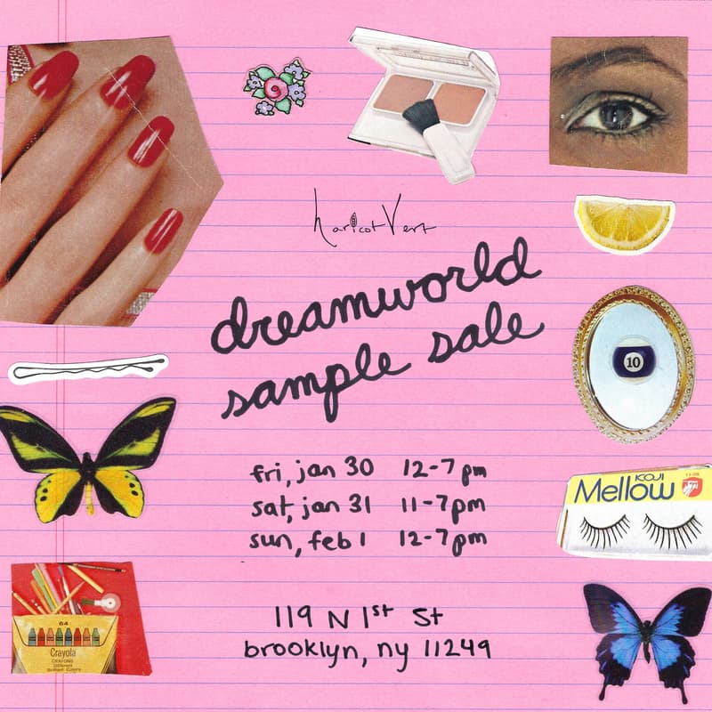 Cover Image for dreamworld 3-day sample sale