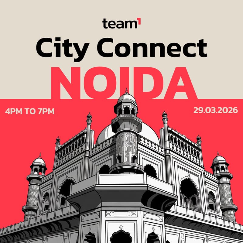 Cover Image for Team1 City Connect: Noida