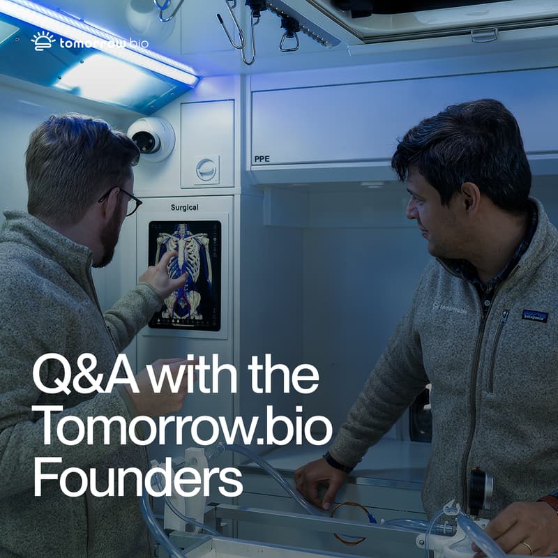 Cover Image for Live Q&A with the Tomorrow.bio Founders