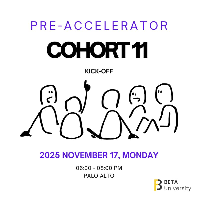 Cover Image for Beta Pre-Acceleration Program|Cohort 11 Kickoff
