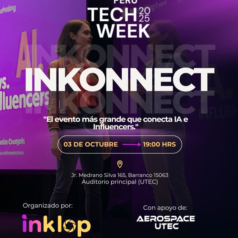 Cover Image for Inkonnect x Peru Tech Week 2025💜