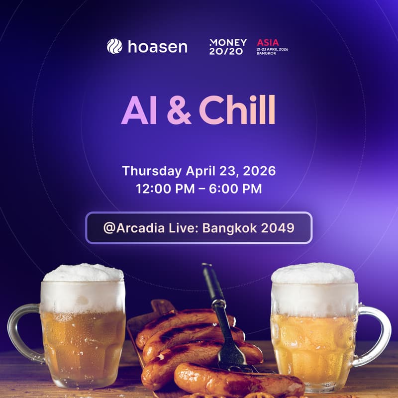 Cover Image for Game, Grind & Vibe Meetup @ Bangkok 2049 // Unofficial Money20/20 side event · Fintech · AI