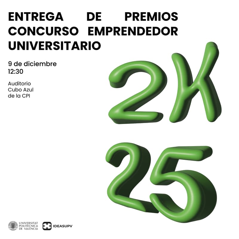Cover Image for Entrega Premios Concurso Emprendedor 2K25