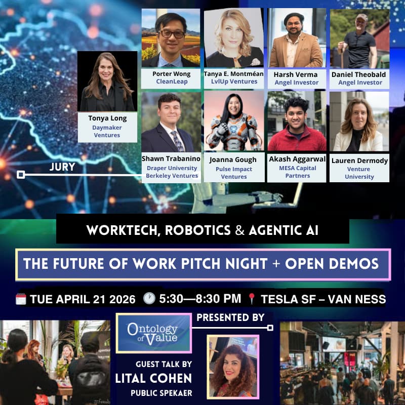 Cover Image for The Future of Work Pitch Night + Open Demos: Worktech, Robotics & Agentic AI