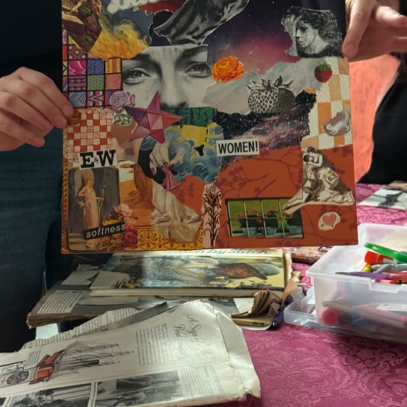 Cover Image for collage club: collective visioning with forbidden fruit