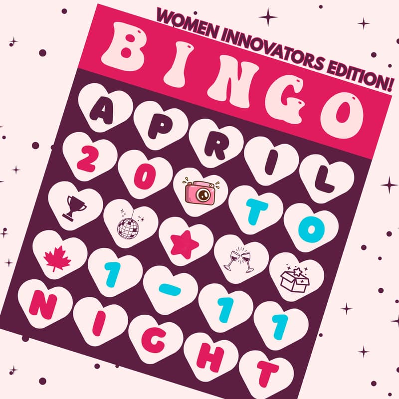 Cover Image for Bingo Night! Women Innovators Edition