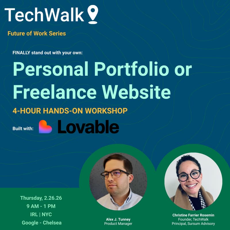 Cover Image for Build Your Personal Portfolio or Freelance Website | 4-Hour Lovable Workshop