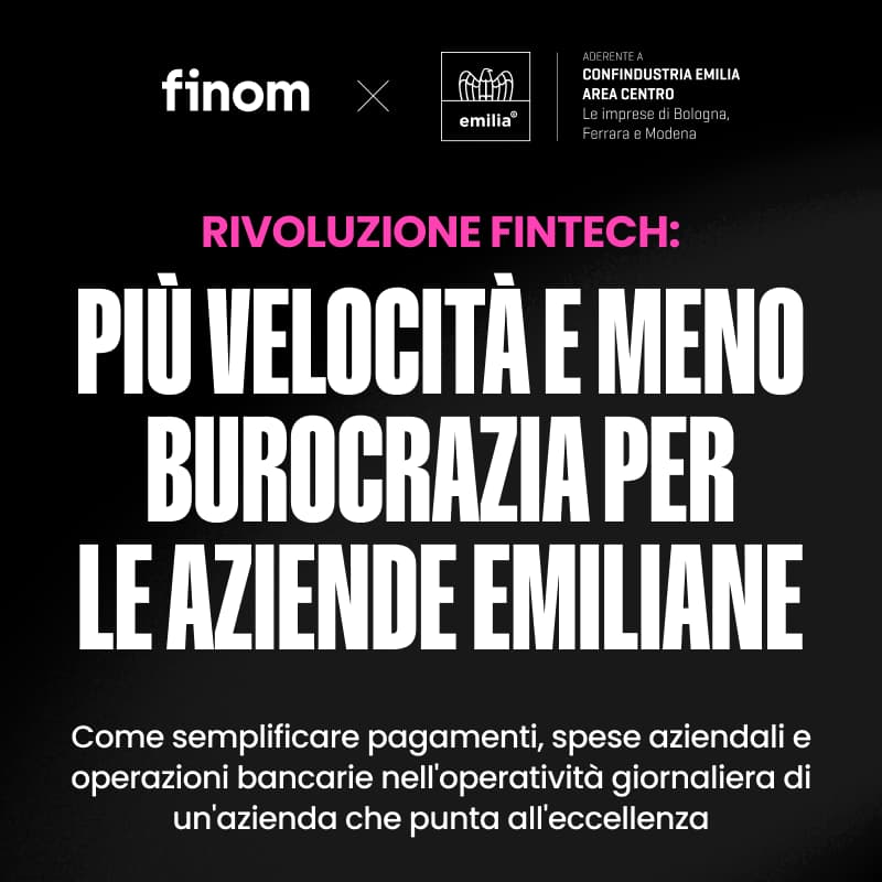 Cover Image for Rivoluzione Fintech: Più velocità e meno burocrazia per le Aziende Emiliane