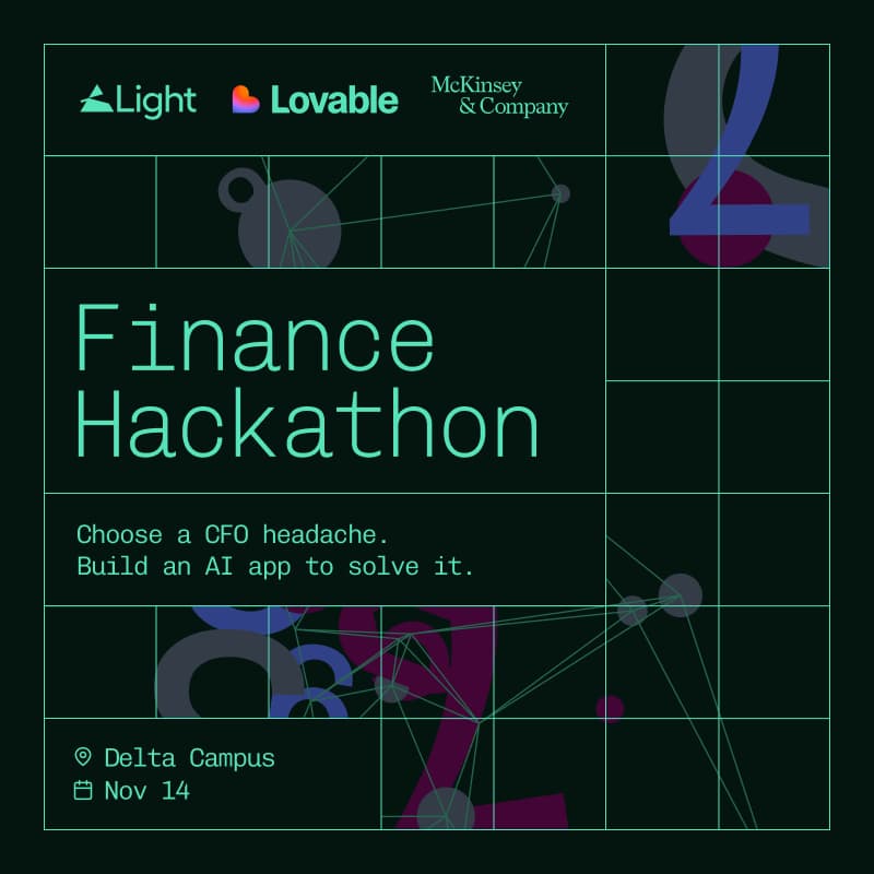 Cover Image for Light x Lovable x McKinsey Finance Hackathon