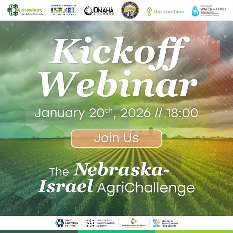 Cover Image for Nebraska-Israel AgriChallenge // Exposure Webinar