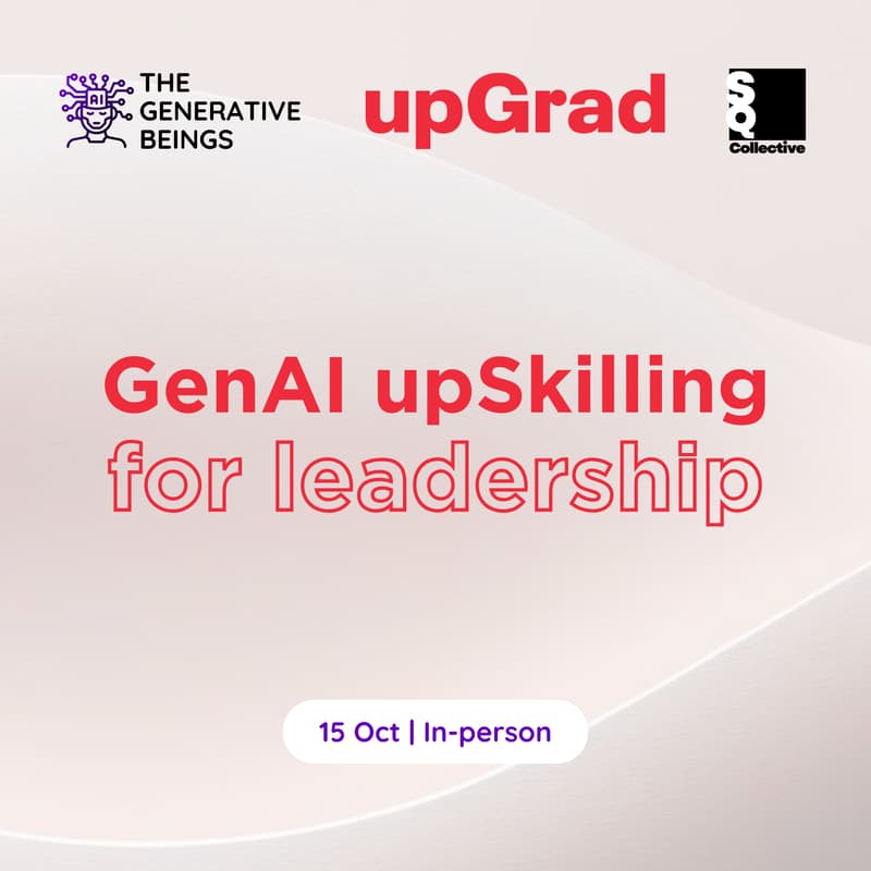 Cover Image for GenAI upSkilling for Leadership | TGB x upGrad