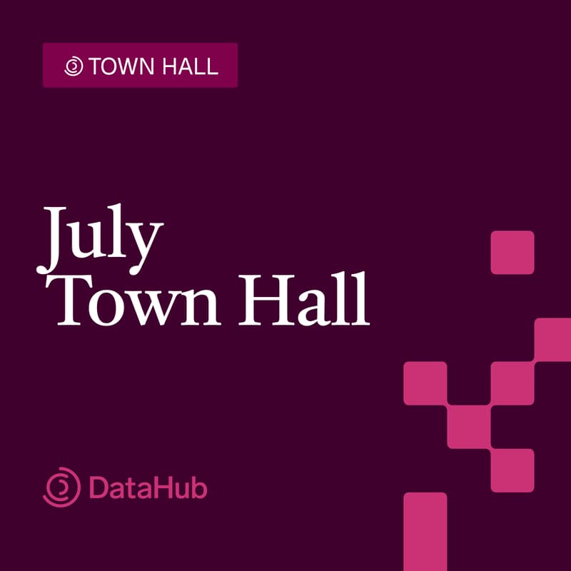 Cover Image for DataHub July Town Hall