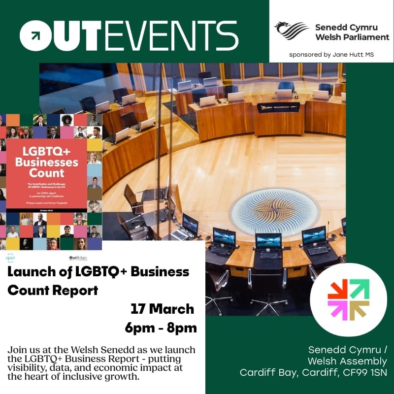 Cover Image for LGBTQ+ Businesses Count: Wales Report Launch
