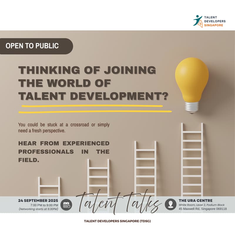 Cover Image for TDSG Talent Talks