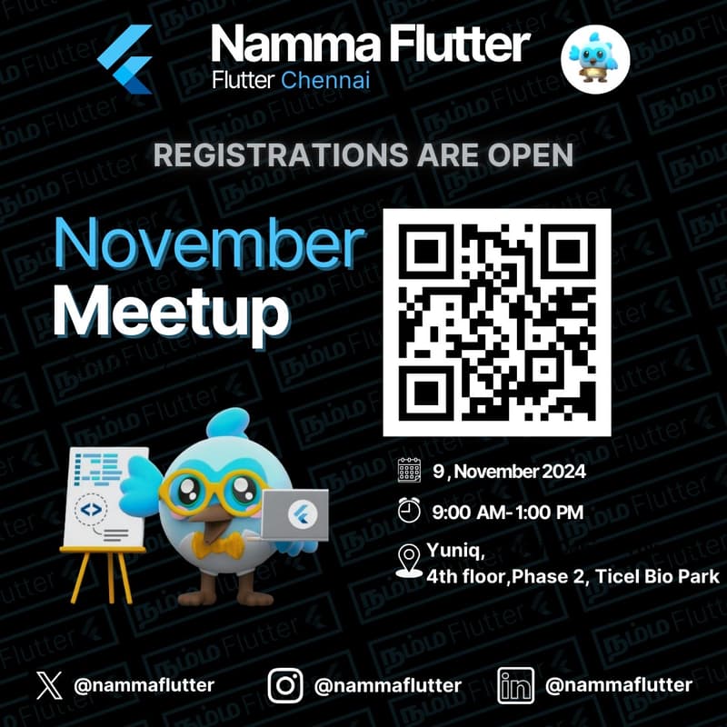Cover Image for November Meetup