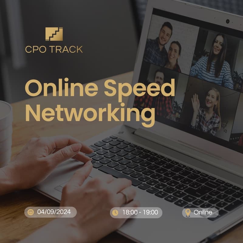 Cover Image for CPO Track: Online Speed Networking 🥂